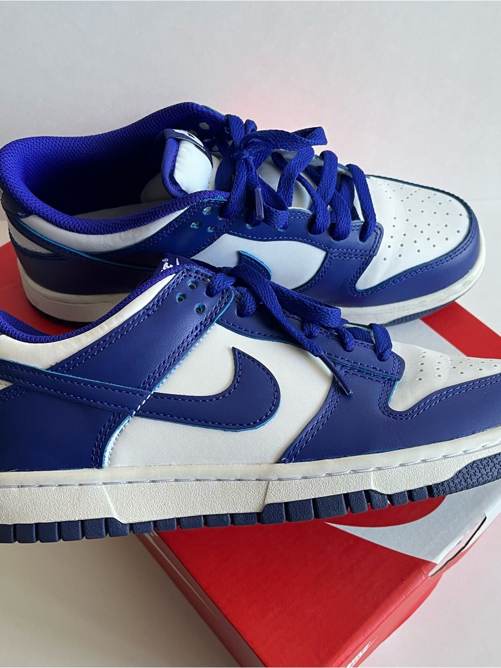 Royal Blue Nike Dunks Sneakers 6y